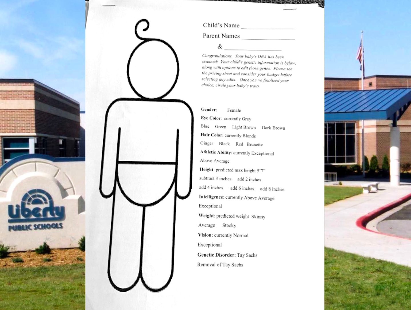 School district quietly removes alarming ‘designer baby’ assignment