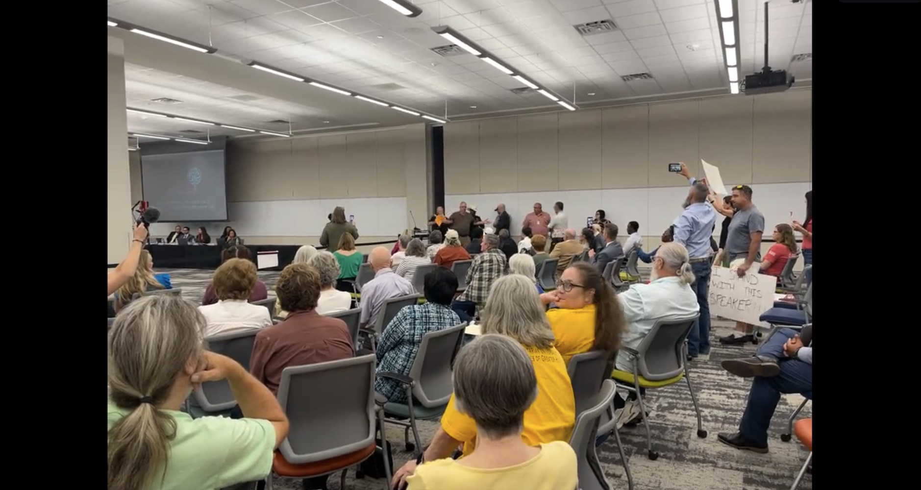 Texas man kicked out of school board meeting for reading from explicit